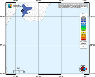 Mappa MCS - territori comunali
