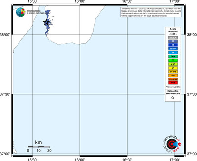 Mappa MCS - territori delle località