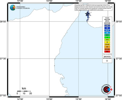 Mappa MCS - territori località