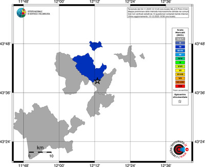 Mappa MCS - territori comuni