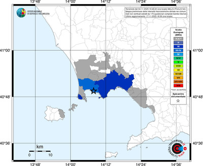 Mappa EMS - territori comunali