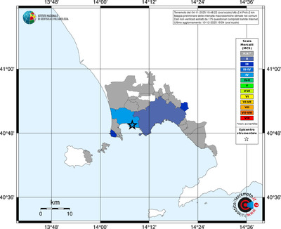 Mappa MCS - territori comuni