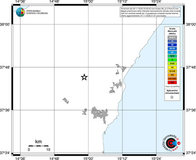 Mappa MCS - territori delle località