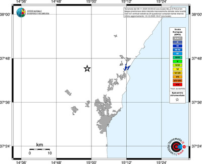 Mappa EMS - territori località