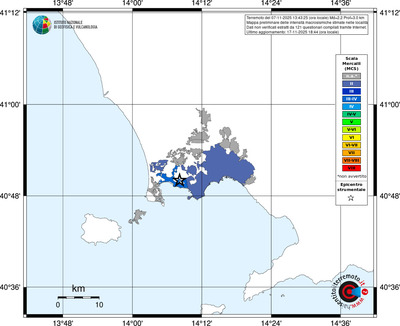 Mappa MCS - territori delle località