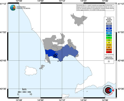 Mappa EMS - territori comuni