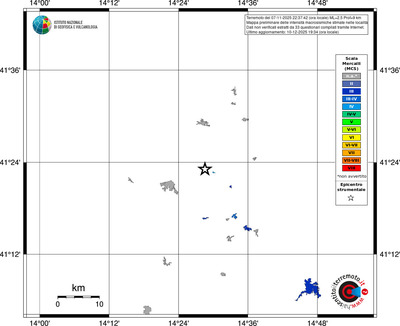 Mappa MCS - territori località