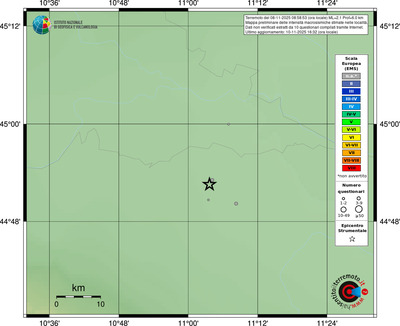 Mappa EMS - località