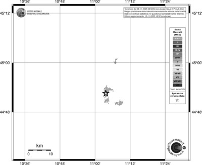 Mappa MCS - territori delle località