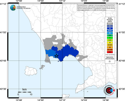 Mappa EMS - territori comunali