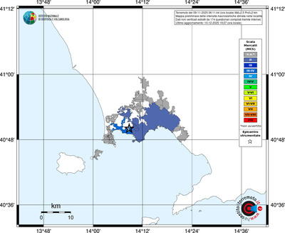 Mappa MCS - territori località