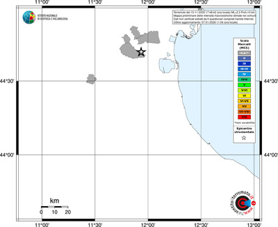Mappa MCS - territori comuni