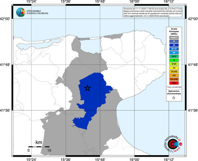 Mappa EMS - territori comunali