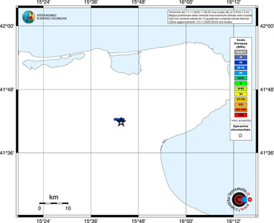 Mappa EMS - territori delle località
