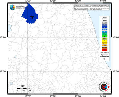 Mappa EMS - territori comunali