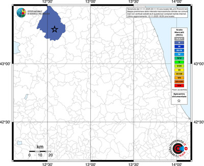 Mappa MCS - territori comunali