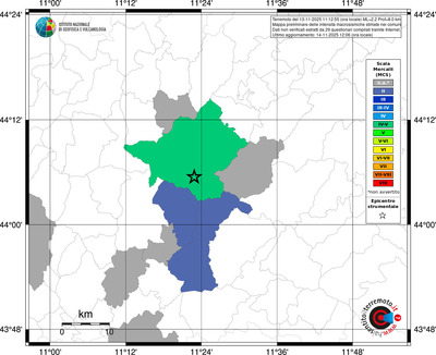Mappa MCS - territori comunali