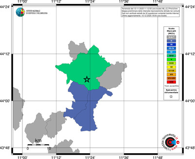 Mappa MCS - territori comuni