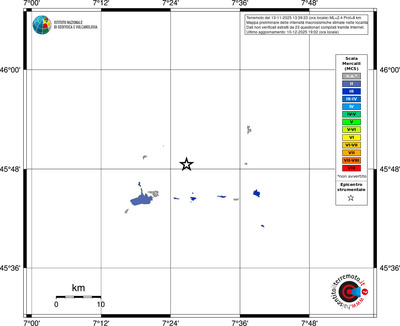 Mappa MCS - territori località