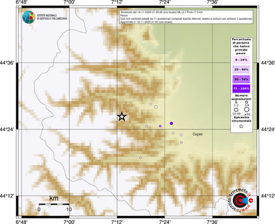 Mappa comuni con almeno 3 questionari