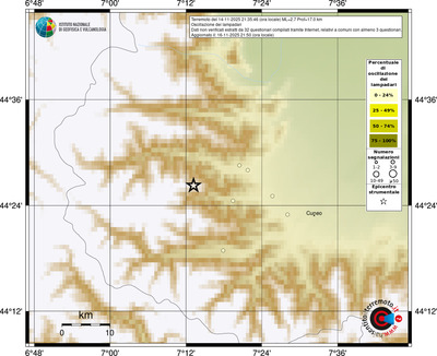 Mappa comuni con almeno 3 questionari