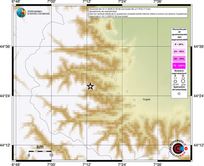 Mappa comuni con almeno 3 questionari