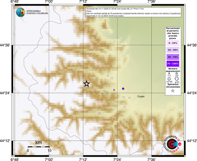 Mappa comuni con almeno 3 questionari