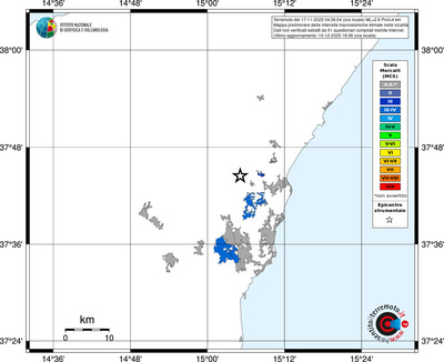 Mappa MCS - territori località