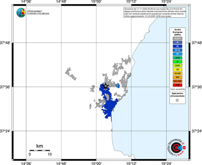 Mappa EMS - territori località