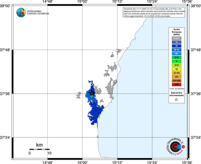 Mappa EMS - territori località
