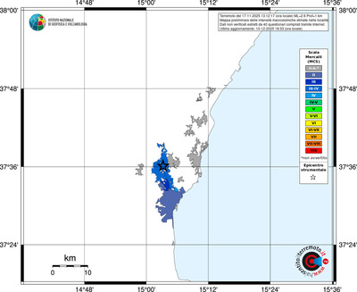 Mappa MCS - territori località