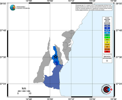 Mappa MCS - territori comuni