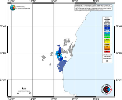 Mappa MCS - territori località