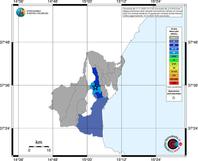 Mappa MCS - territori comuni