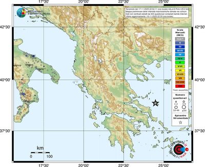 Risentimento macrosismico MCS