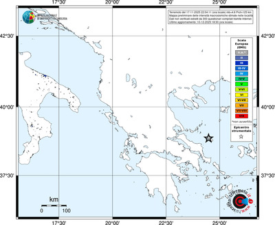 Mappa EMS - territori località