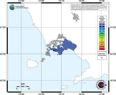 Mappa EMS - territori località
