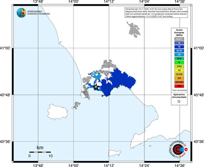 Mappa EMS - territori località