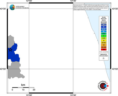 Mappa MCS - territori comuni
