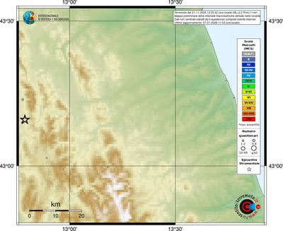 Mappa MCS - località