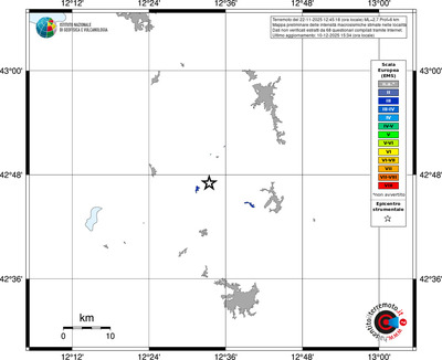 Mappa EMS - territori località