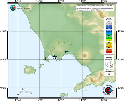 Mappa EMS - località