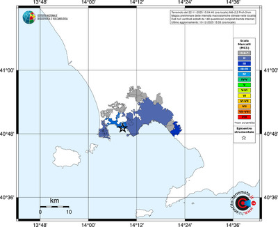 Mappa MCS - territori località