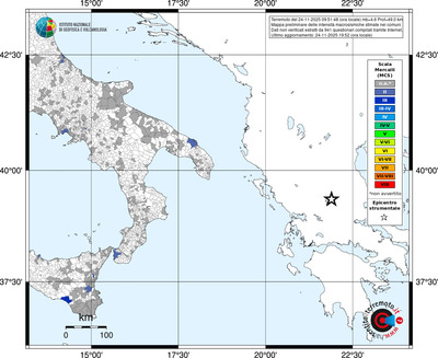 Mappa MCS - territori comunali