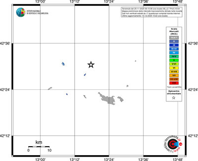 Mappa MCS - territori località