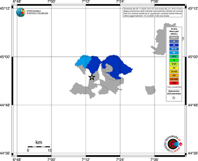 Mappa MCS - territori comuni
