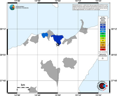 Mappa MCS - territori comuni