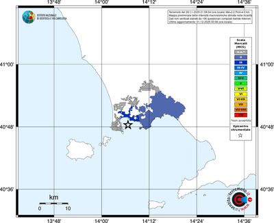 Mappa MCS - territori delle località