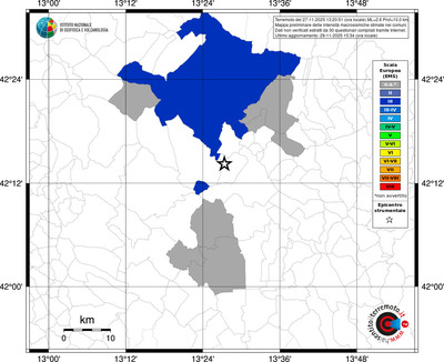 Mappa EMS - territori comunali