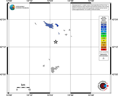 Mappa MCS - territori località